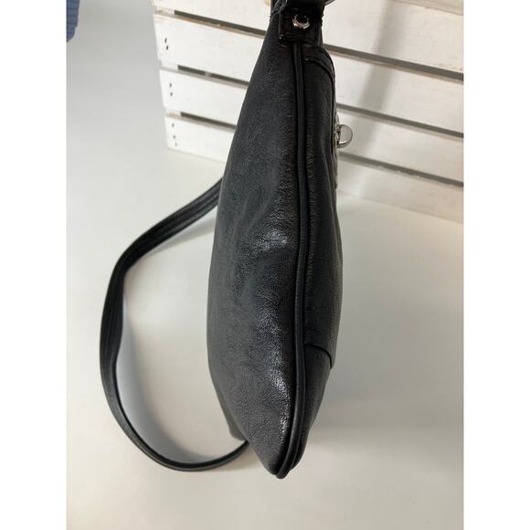 MARC BY MARC JACOBS SMALL BLACK LEATHER WOMENS CROSSBODY BAG - Picture 11 of 16